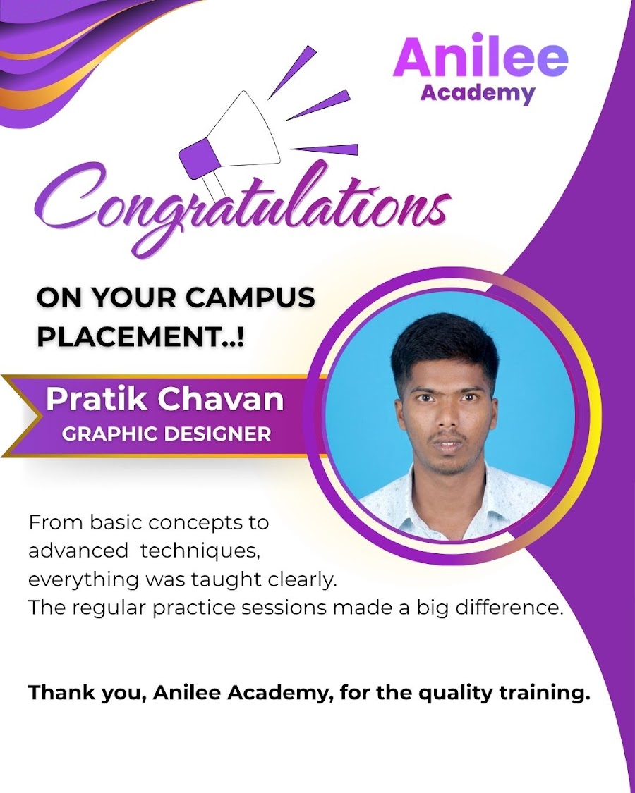 Pratik Chavan — Graphic Designer (placed)